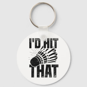 Ik had die Badminton Shuttle Badminton Player SP g Sleutelhanger