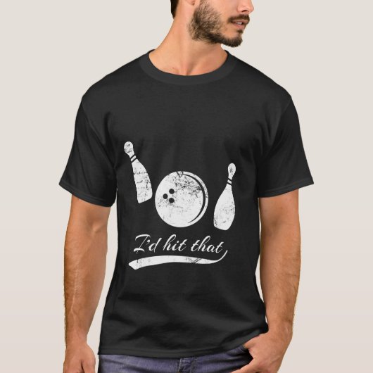 Ik had die Bowling geslagen. T-shirt (Voorkant)