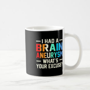 Ik had een Brain Aneurysm Awareness Month-supporte Koffiemok