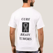 Ik had een BRAIN TUMOR... ik mag WEIRD T... T-shirt (Achterkant)