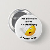 Ik had een gesprek ronde button 5,7 cm (Voorkant /achterkant)