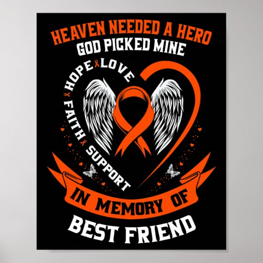 Ik had een held nodig die mijn beste vriend leukem poster (Voorkant)