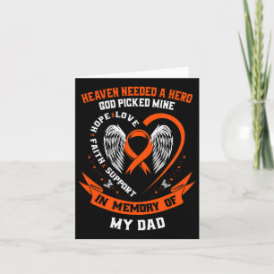 Ik had een held nodig die mijn vader op leukemie o kaart