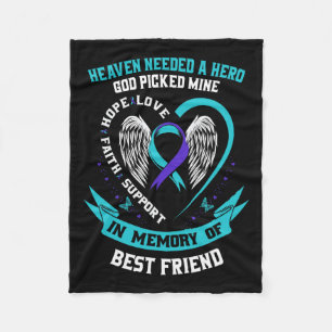 Ik had een held nodig God koos mijn beste vriend z Fleece Deken
