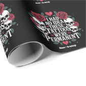 Ik had geen idee dat deze Tattoos permanent grappi Cadeaupapier (Rol Hoek)