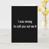 Ik had het mis, mijn slechte Kaart (Gele Bloem)