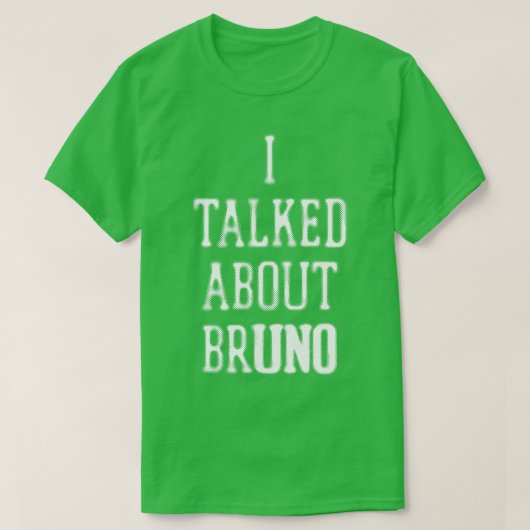 Ik had het over typografie t-shirt (Design voorkant)