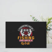 Ik had liever een slechte dag Gevist Briefpapier (Staand voorkant)