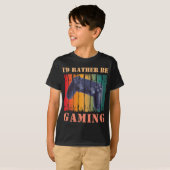 IK HAD LIEVER GEGAMED T-SHIRT (Voorkant volledig)
