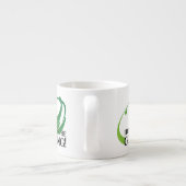 Ik Had Liever Gegolfd Golfers Golf Moderne Quote Espresso Kop (Achterkant)