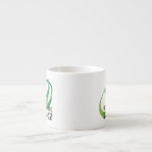 Ik Had Liever Gegolfd Golfers Golf Moderne Quote Espresso Kop (Voorkant)