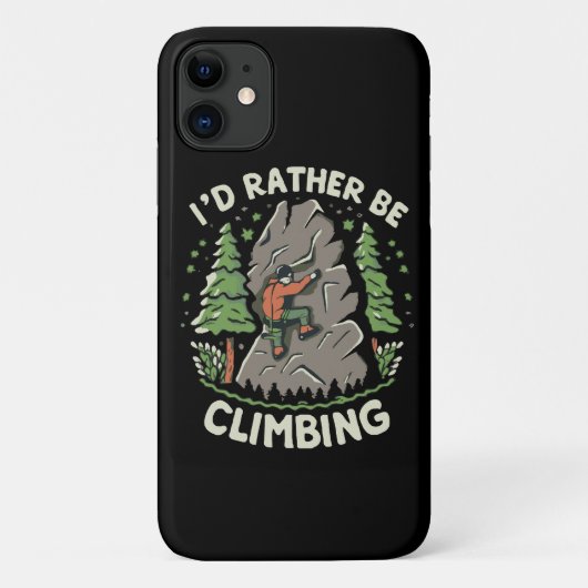 Ik Had Liever Geklommen Case-Mate iPhone Case (Achterkant)