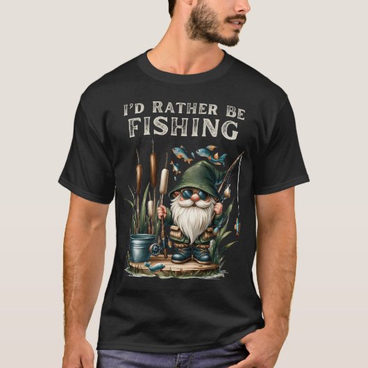 Ik had liever gevist t-shirt (Voorkant)