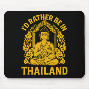 Ik Had Liever In Thailand Yoga Namaste Cadeau Gewe Muismat