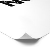 Ik had liever nofu dan Tofu Funny Food Pun. Poster (Hoek)