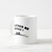Ik Had Liever Roeien Koffiemok (Voorkant links)