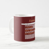 Ik had mijn kont moeten pakken - wit koffiemok (Voorkant links)