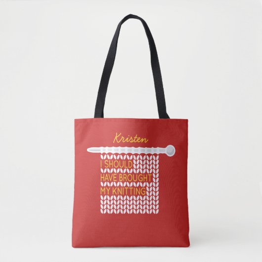 Ik had mijn kont moeten pakken - wit tote bag (Voorkant)
