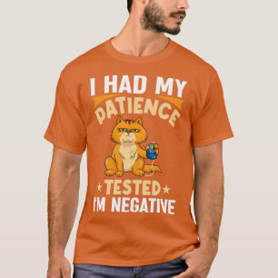 Ik had mijn patiënt laten testen op mijn negatieve t-shirt
