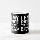 IK HAD MIJN PATIËNTIE VANDAAG GETEST... grappig sa Koffiemok (Center)