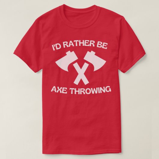 IK HAD NOG AX DROWING 1 T-SHIRT (Design voorkant)