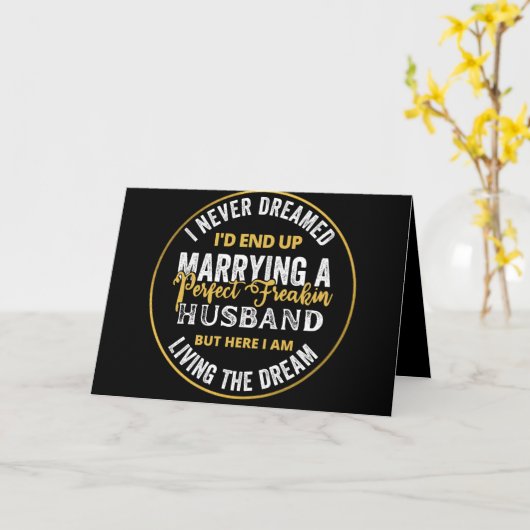 Ik had nooit gedacht dat ik een perfecte Freakin z Kaart (Gele Bloem)