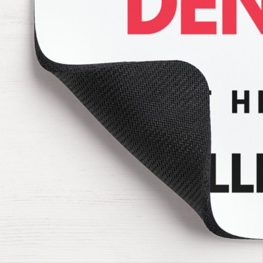 Ik had nooit gedacht dat ik een super-Cool Dentist Muismat (Hoek)