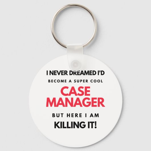 Ik had nooit gedacht dat ik een supercool Hoesje 2 Sleutelhanger (Voorkant)