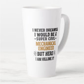 Ik had nooit gedacht dat ik een supercool MECHANIS Latte Mok (Rechterhoek)