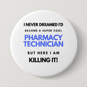 Ik had nooit gedacht dat ik een supercoole apothee ronde button 7,6 cm
