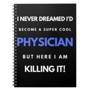 Ik had nooit gedacht dat ik een supercoole dokter notitieboek