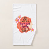 Ik had nooit gedacht dat ik een supercoole moeder  bad handdoek (Handdoek)