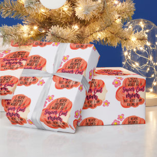 Ik had nooit gedacht dat ik een supercoole moeder  cadeaupapier