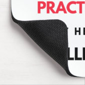 Ik had nooit gedacht dat ik een superkinderverplee muismat (Hoek)