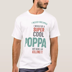 Ik had nooit gedacht dat ik een superwolpapop zou t-shirt