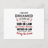 Ik had nooit gedacht dat ik uiteindelijk een schoo aankondigingskaart (Voorkant)