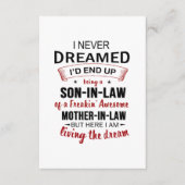 Ik had nooit gedacht dat ik uiteindelijk een schoo informatiekaartje (Voorkant)