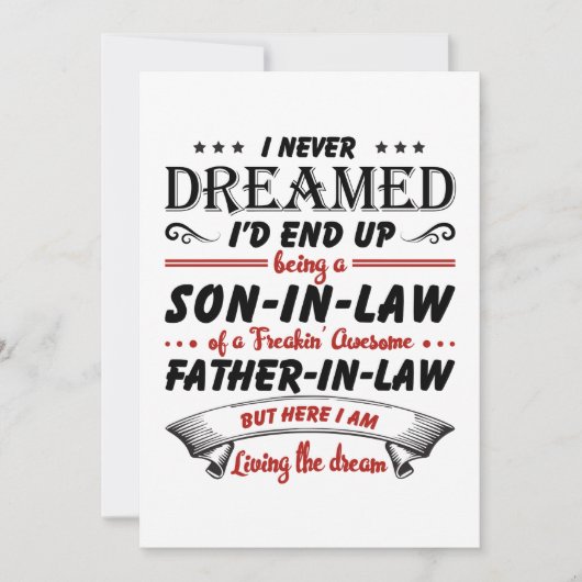 Ik had nooit gedacht dat ik uiteindelijk een schoo save the date (Voorkant)