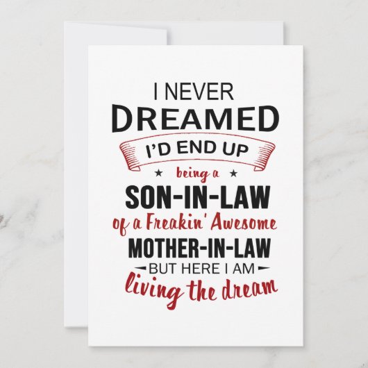 Ik had nooit gedacht dat ik uiteindelijk een schoo save the date (Voorkant)