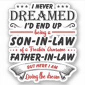 Ik had nooit gedacht dat ik uiteindelijk een schoo sticker (Voorkant)