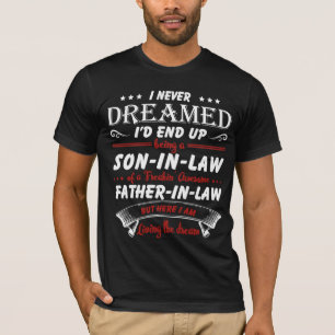 Ik had nooit gedacht dat ik uiteindelijk een zoon  t-shirt