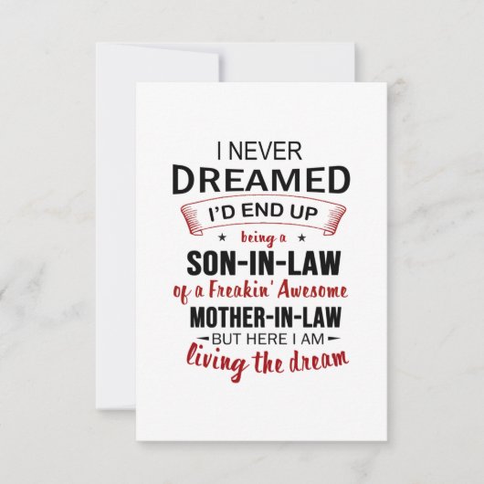 Ik had nooit gedacht dat ik zou eindigen als een s kaart (Voorkant)