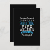 Ik had nooit gedacht dat ik zou groeien met Super  Bedankkaart (Voorkant / Achterkant)