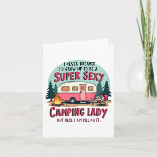 Ik had nooit gedacht dat Super Y Camping Lady het  Kaart