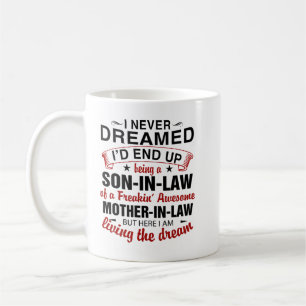 Ik had nooit gedroomd dat ik uiteindelijk een zoon koffiemok