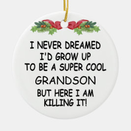 Ik had nooit gedroomd dat ik zou opgroeien tot een keramisch ornament