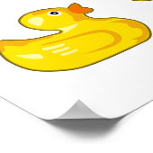 Ik had plastische chirurgie Ducks Funny Poster (Hoek)