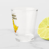 Ik had plastische chirurgie gedaan shot glas (Rechts)