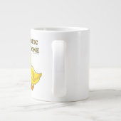 Ik had plastische chirurgische eikels grote koffiekop (Achterkant)