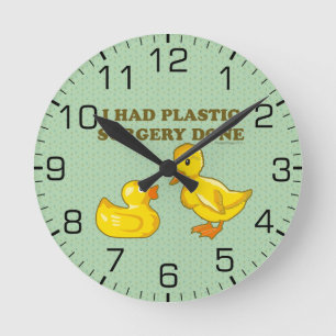 Ik had plastische chirurgische eikels ronde klok